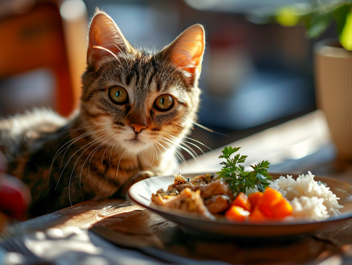 chat alimentation