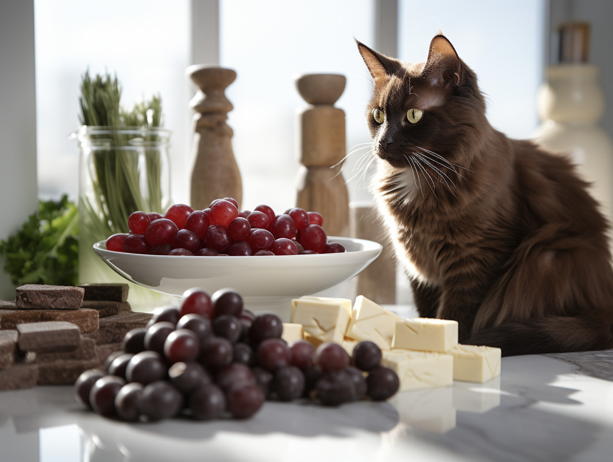 aliments toxiques pour chats : liste complète à éviter et conseils -  chat aliment toxique