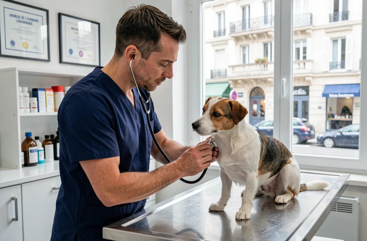 Consultation vétérinaire à la Clinique vétérinaire de Levallois à Levallois-Perret