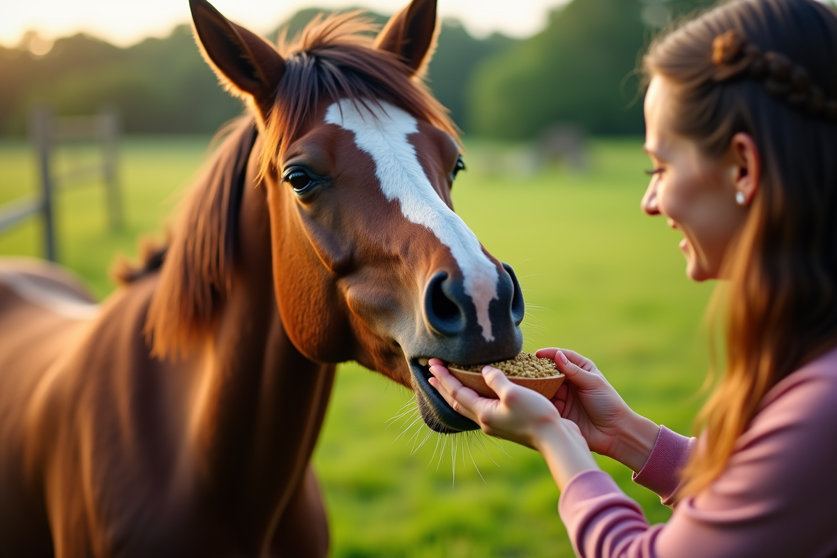 cheval alimentation