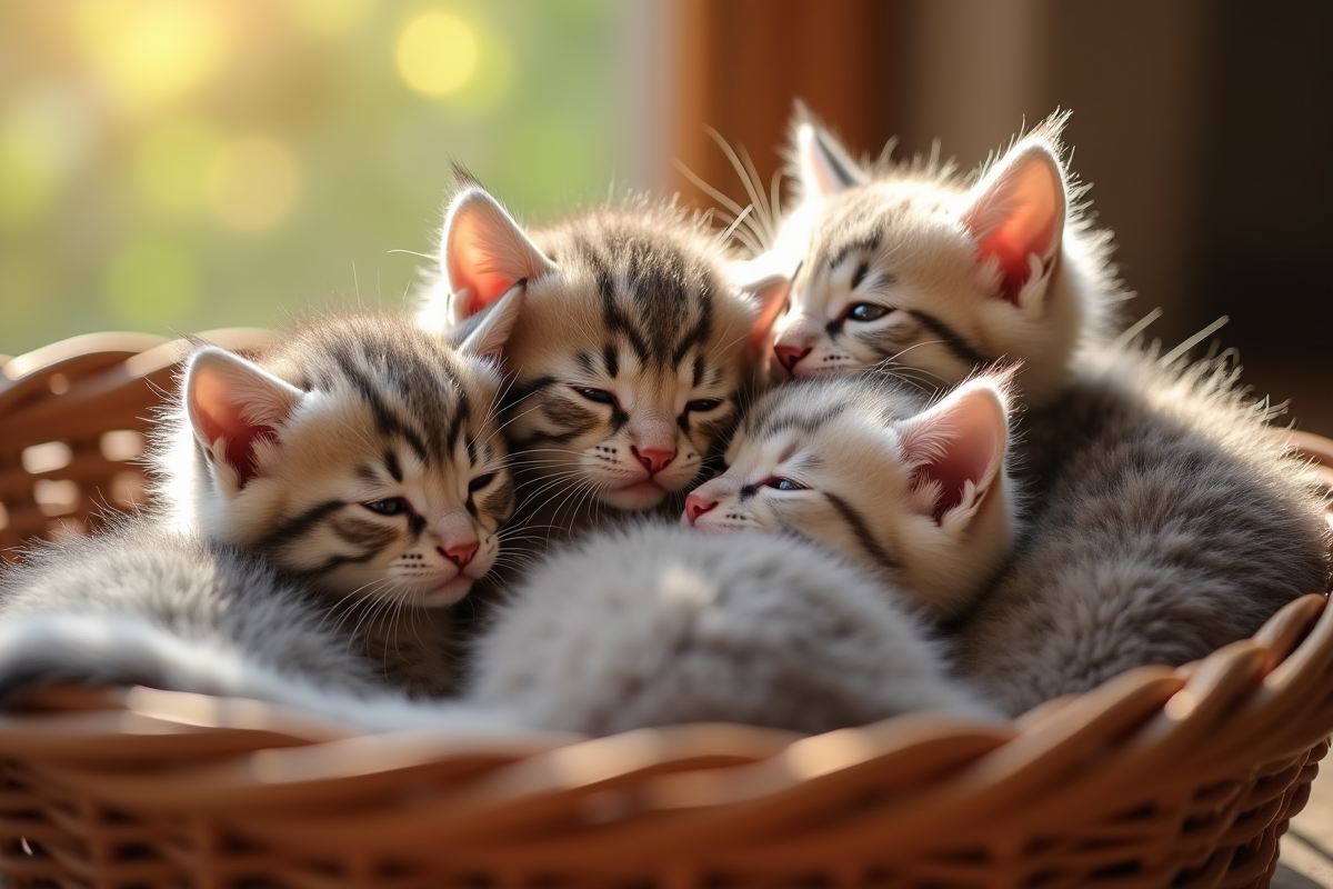 chatons séparation