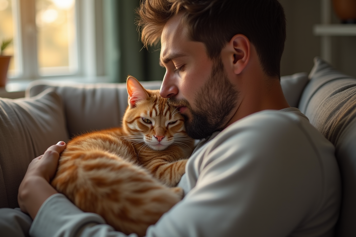 chat câlins