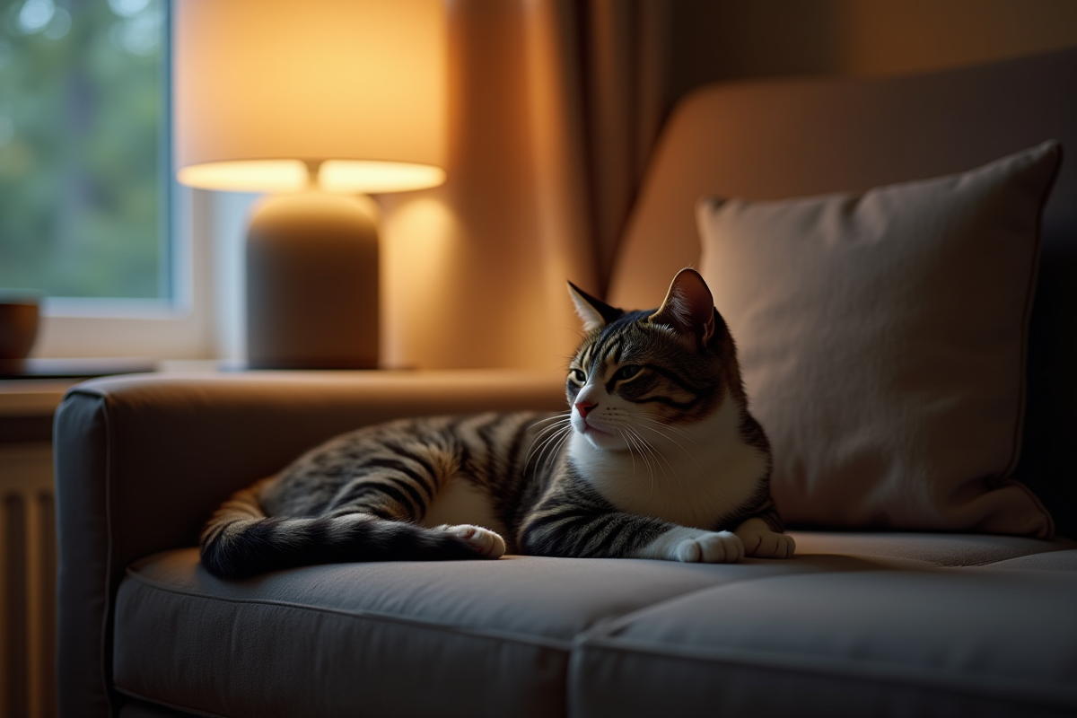 chat sommeil